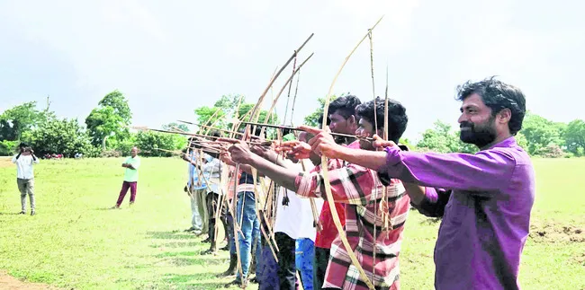 ఉత్సాహంగా విలువిద్య పోటీలు 