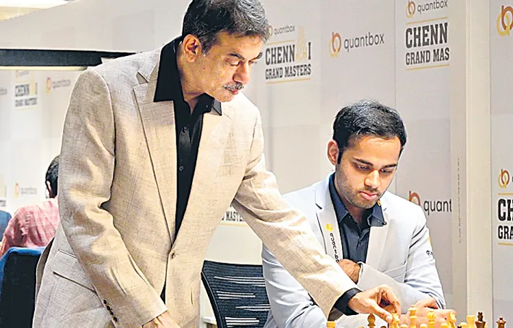 Erigaisi Arjun makes a good start at the Quantbox Chennai Grandmasters Chess Tournament