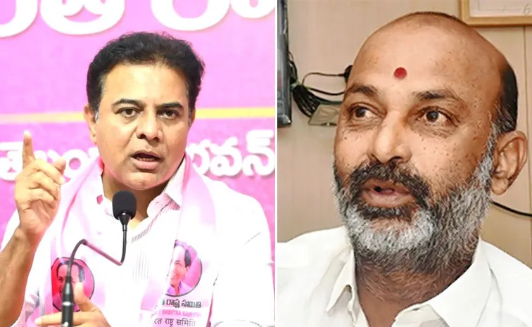 Phone Tapping Allegations: Ktr Challenges Bandi Sanjay