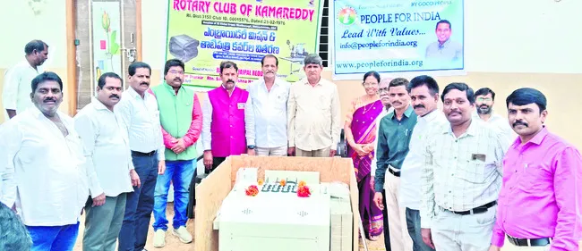 మహిళల స్వయం ఉపాధికి రోటరీ కృషి అభినందనీయం