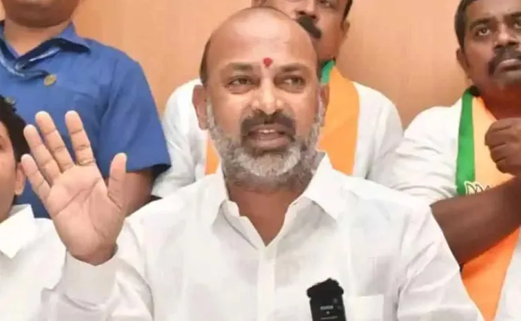 Minister Bandi Sanjay Political Challenge to KTR