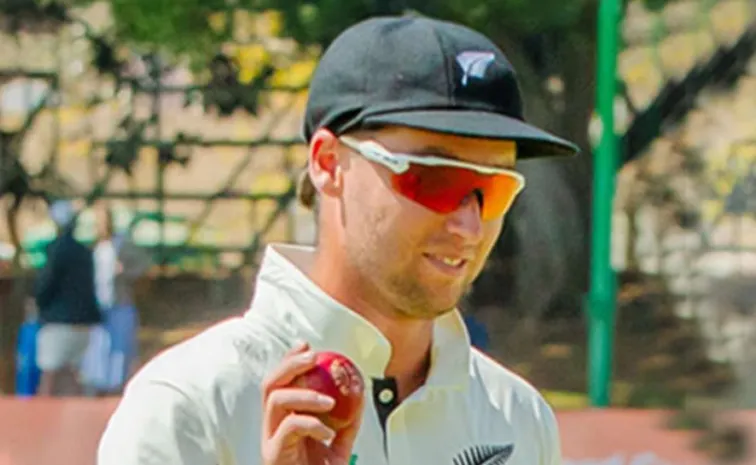 Zak Foulkes scripts history on Test debut for New Zealand