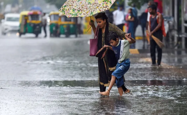 IMD Red alert issued as Delhi-NCR witnesses heavy rain