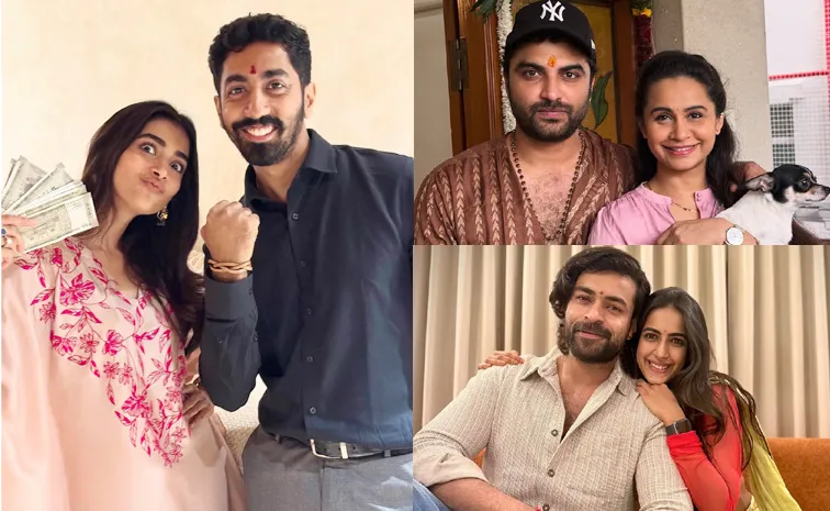 Raksha Bandhan 2025 Tollywood Brother Sister Pics