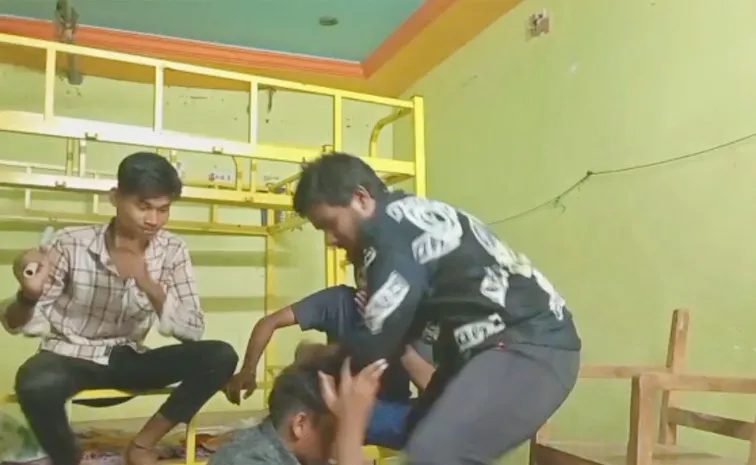 Attacked On Student At Dachepalli Government Bc Boys Hostel