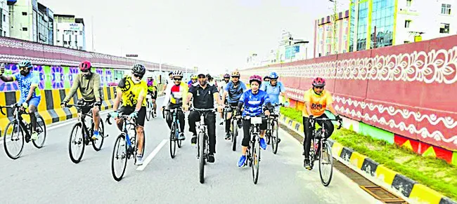 ఆరోగ్య గమ్యానికి సైకిల్ సవారీ
