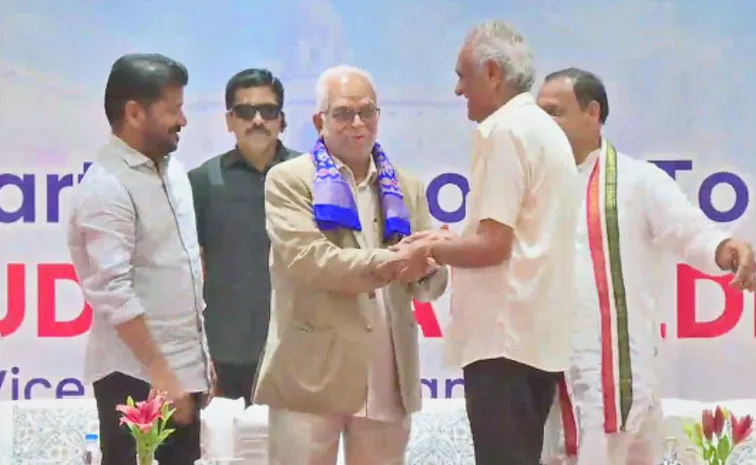 CM Revanth Reddy Key Comments On Sudharshan Reddy