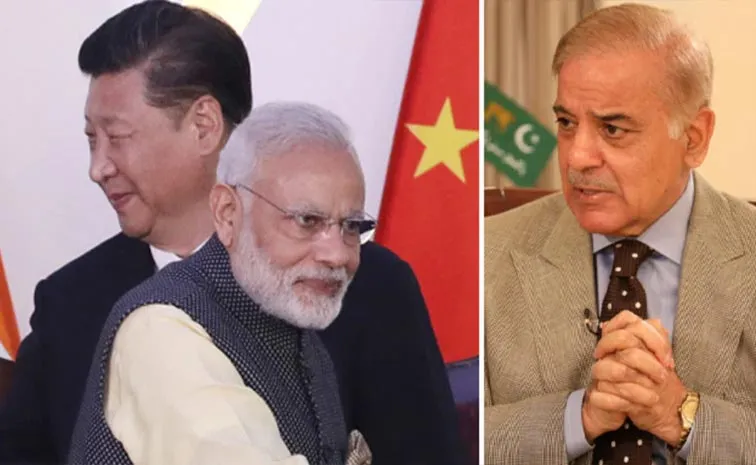 PM Modi And Shehbaz Sharif keep their distance at China summit