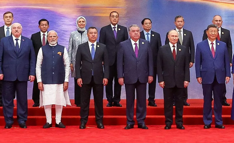 PM Modi SCO Summit China Tianjin Russia Meeting