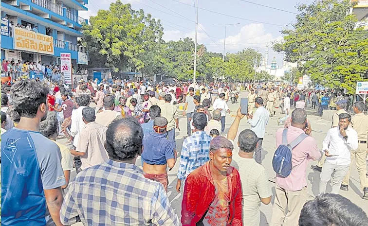 tdp clashes between in Anantapur district