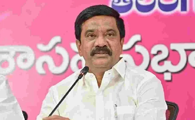 vemula prashanth reddy slams over bjp,congress Over Kaleshwaram Project