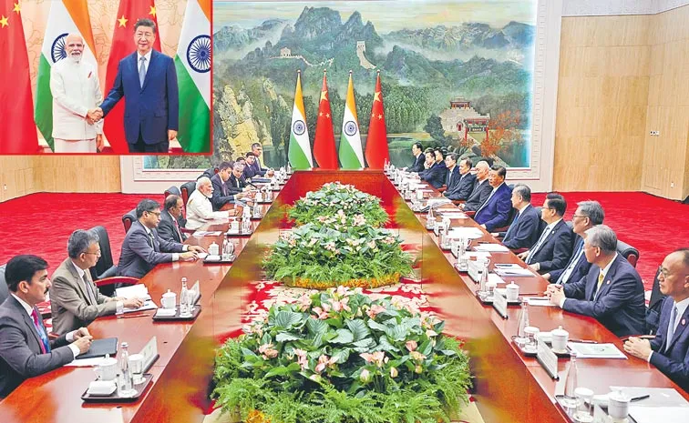 Prime Minister Narendra Modi bilateral meeting with Chinese President Xi Jinping