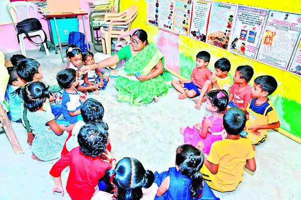 అంగన్వాడీల్లో ‘పోషణ్ వాటిక’