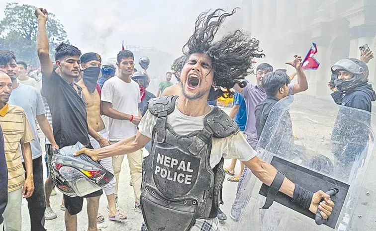22 dead as protest in Nepal over social media ban turns violent