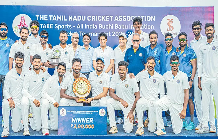 Hyderabad team wins Buchi Babu Trophy title for second consecutive year