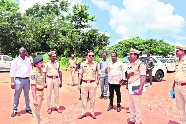 సీఎం సభకు పటిష్ట ఏర్పాట్లు