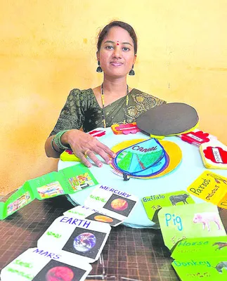రాష్ట్ర స్థాయి టీఎల్‌ఎంకు నందిని ఎంపిక 