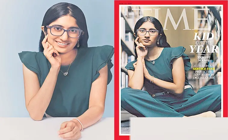 Indian-American Tejasvi Manoj named Time magazine Kid of the Year 2025