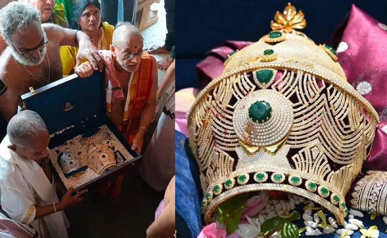 Ilaiyaraaja Donate RS 4 Crore Diamond Crown To Sri Mookambika Devi