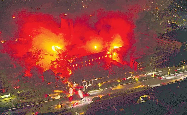 Nepal parliament set on fire after PM resigns over anti-corruption protests
