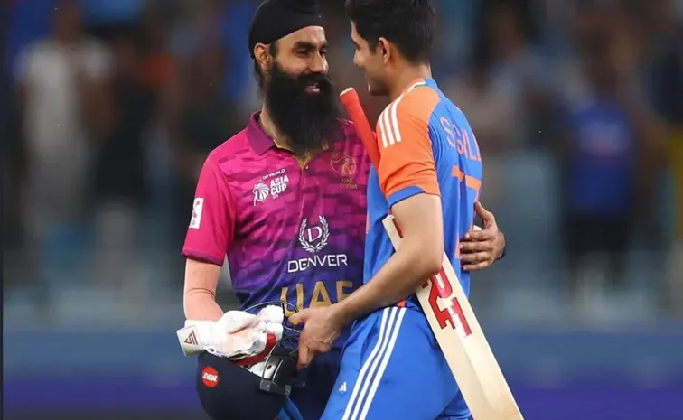 Shubman Gills Gesture For UAE Bowler, Also A Childhood Friend