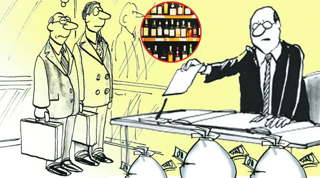 Liquor bar tenders