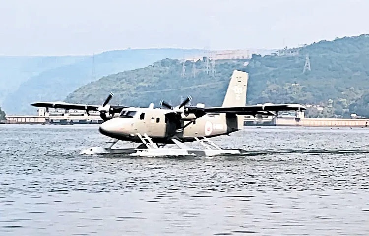 It has been ten months since the seaplane trial run
