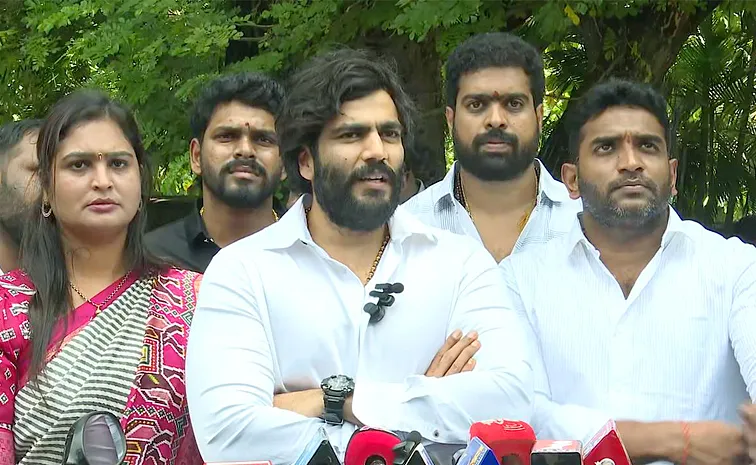 YSRCP Leaders Meets MP Mithun Reddy