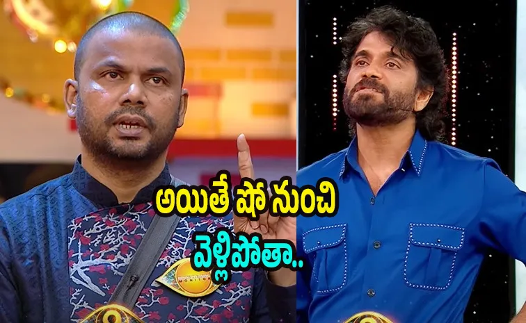 Bigg Boss 9 Day 6 Promo Mask Man Harish vs Nagarjuna