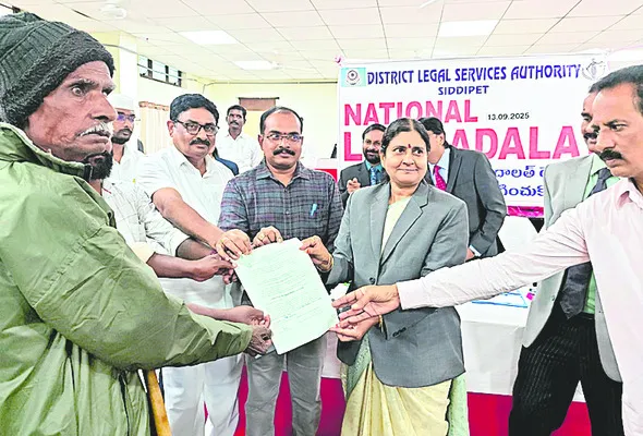 3787 కేసులు పరిష్కారం