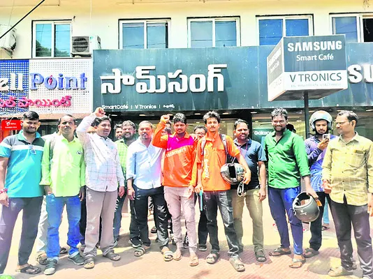 స్విగ్గీ, జొమాటో రైడర్ల నిరసన