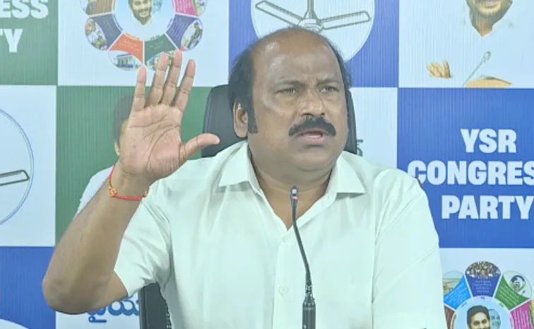 TJR Sudhakar Babu Fires On Chandrababu Government