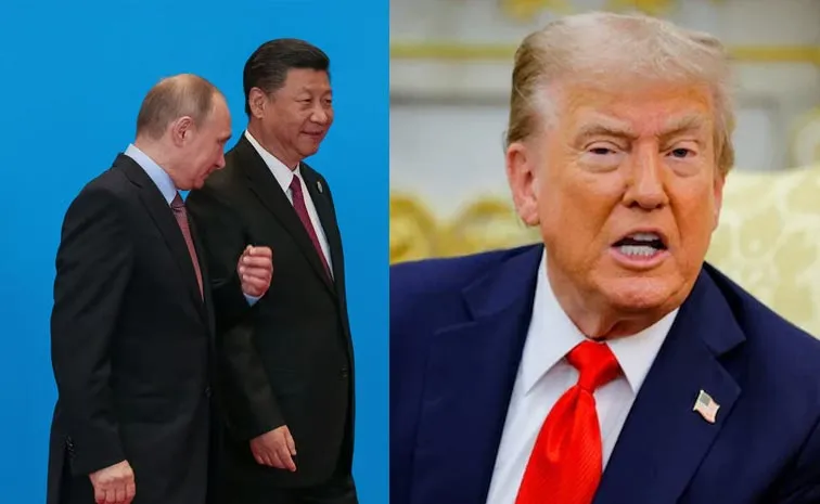 China hits back at Trump tariff call