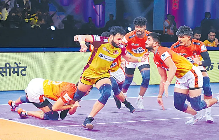 తెలుగు టైటాన్స్‌ పరాజయం