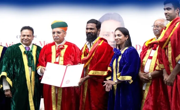 Doctorate awarded to renowned director Vetrimaran