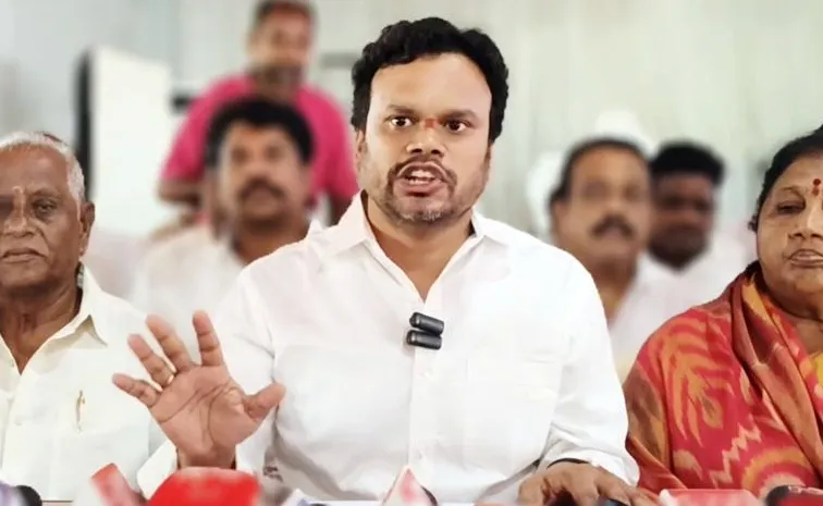 YSRCP Leader Pilli Surya Prakash Fires On Minister Vasamsetti Subhash