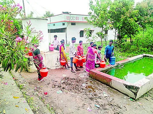 నారాయణపూర్‌లో తాగునీటి ఎద్డడి 