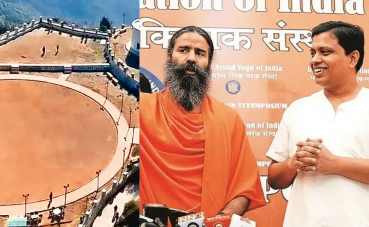 Congress Foul Over Land Allotment to Acharya Balkrishna
