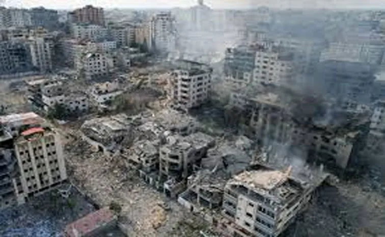 Israeli military struck multiple high-rise buildings in Gaza City