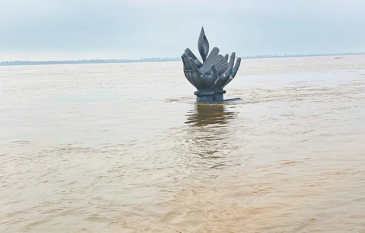 Reservoirs reach maximum storage