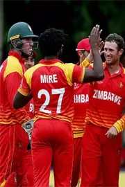 Zimbabwe Clinches Three Match T20I Series Against Namibia By Winning 2nd Match By 5 Wickets1
