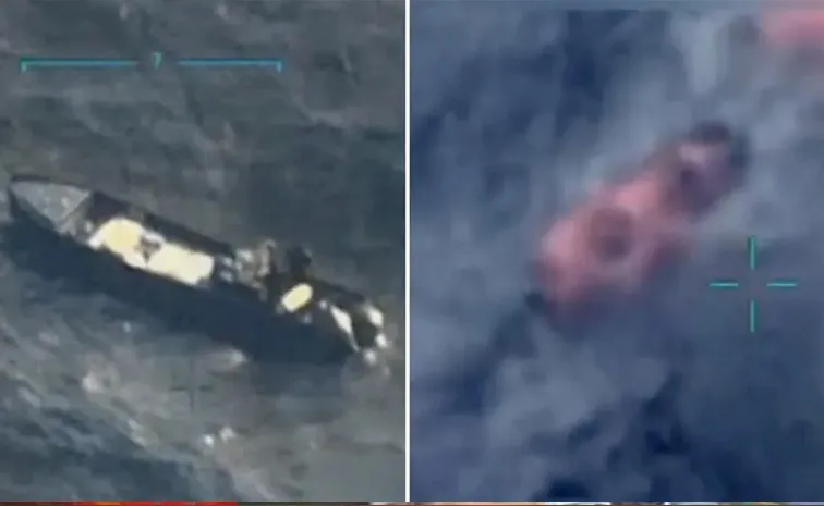 Donald Trump says US again Targeted boat allegedly Carrying Drugs1