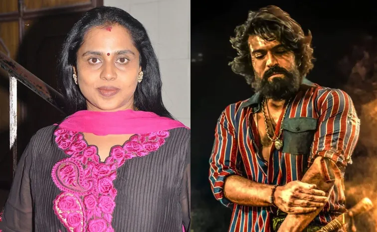 Actress VG Chandrasekar will Enter In Peddi movie As Ram Charan Mother