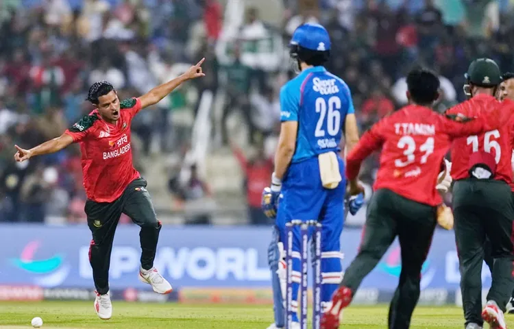 Bangladesh beat Afghanistan by 8 runs in Asia Cup T20 tournament