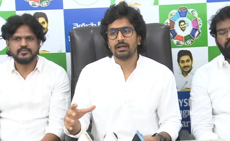bhumana abhinay reddy slams br naidu over Shri Maha Vishnu Statue Incident