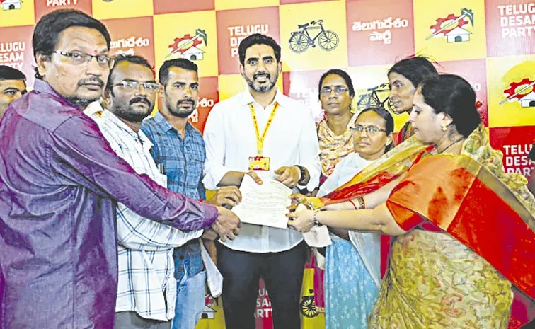 TDP govt conspiracy against outsourcing teachers