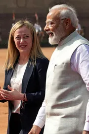 PM Modi Get Special Wishes From Italy Giorgia Meloni On 75th Birthday 9