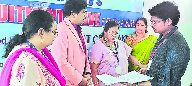 రిక్రూట్మెంట్ డ్రైవ్కు 86 మంది హాజరు