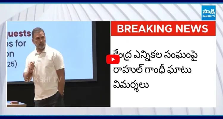 కేంద్ర ఎన్నికల సంఘంపై రాహుల్ గాంధీ ఘాటు విమర్శలు