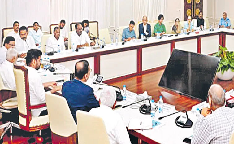 CM Revanth at Telangana Education Policy Finalization Committee Meeting